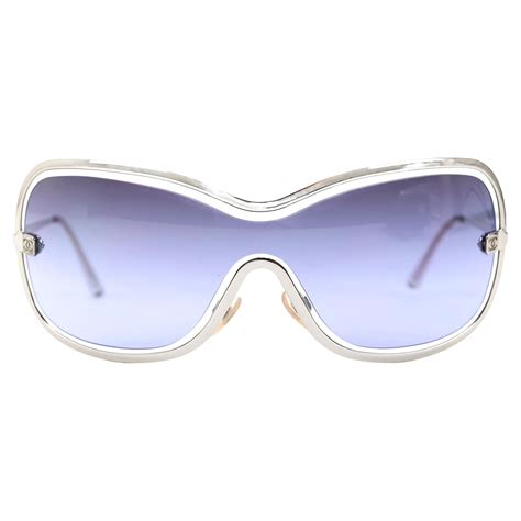 unique mask chanel sunglasses vintage|Chanel Y2K Mask Sunglasses For Sale at 1stDibs.